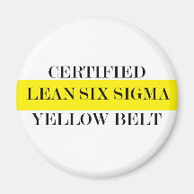 Ceinture jaune certifiée Lean Six Sigma