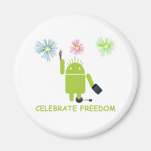 Aimant Celebrate Freedom (Android Software Developer) (Devant)