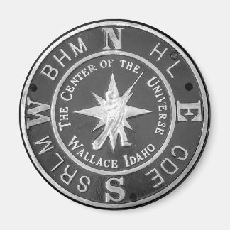 Aimant Centre de l'Univers à Wallace Idaho