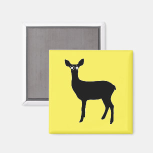 Aimant Cerf avec phares