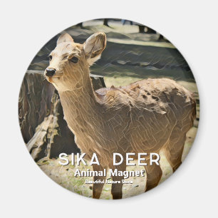 Aimant Cerf Sika magnétique