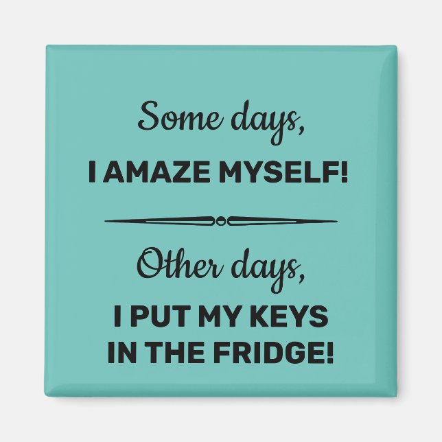 Aimant Certains Jours Je Me Suis Émerveillé (Devant)