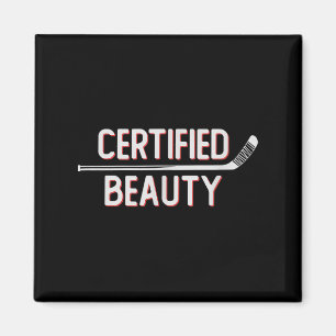 Aimant Certifié Beauté Funny Hockey sur glace Slang Roule