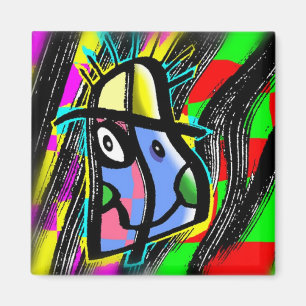 Aimant cerveau dispersé ensoleillé