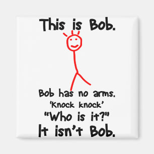 Aimant C'est Bob - Knock Knock Blagues - Bob Blagues Mèm