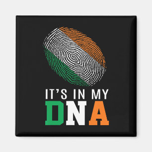 Aimant C'est Dans Mon Adn Irlande Drapeau Irlandais Cadea