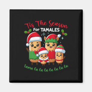 Aimant C'est la saison des tamales de Noël mexicain