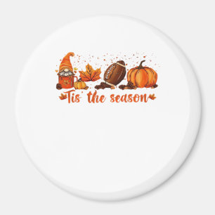 Aimant C'est la saison design de football de gnome d'auto
