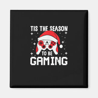 Aimant C'est la saison pour le rythme de Noël du gamer