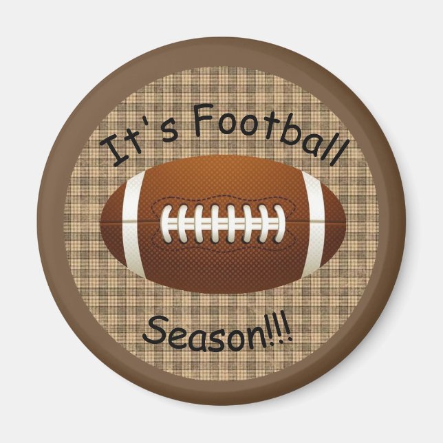 Aimant C'est l'aimant de la saison de football (Devant)