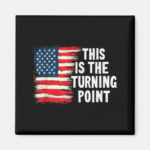 Aimant C'est le Tee Point de Retournement Drapeau Usa Pou