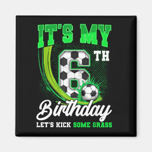 Aimant C'est mon garçon de 6 ans pour son anniversaire de