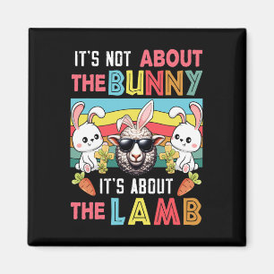Aimant C'est pas de lapin vintage c'est à propos de Pâque
