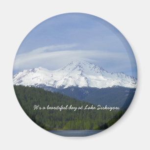 Aimant C'est un beau jour au lac Siskiyou