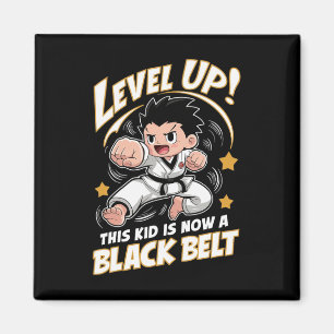 Aimant Cet Enfant Est Aujourd'Hui Un Noir Karate Hapkido 