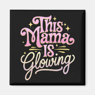 Aimant Cette maman brille la fête des mères de maman