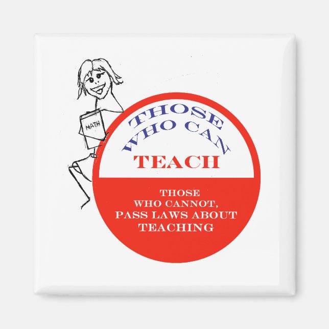 Aimant Ceux qui peuvent enseigner 2 (Devant)