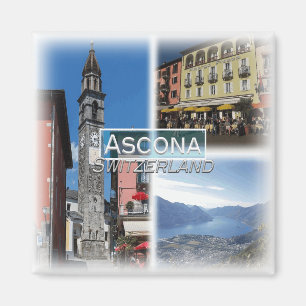 Aimant CH0282 Europe, Suisse, Ascona, Frigo