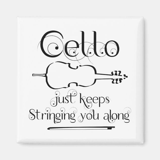 Aimant Chaîne de cello le long (Devant)