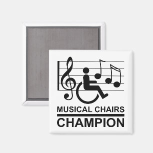 AIMANT CHAISES MUSICALES - CHAMPION