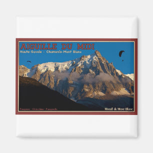 Aimant Chamonix - parapentistes