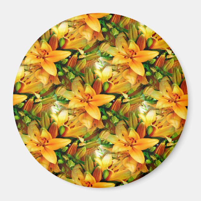 Aimant Champ de Lilies...... (Devant)