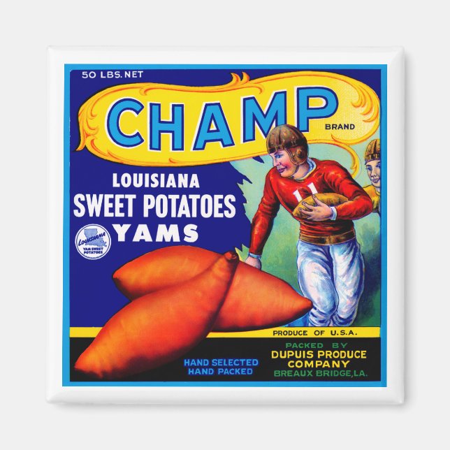 Aimant Champ Potatoes (Devant)