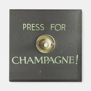 Aimant champagne