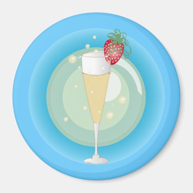 Aimant Champagne (Devant)