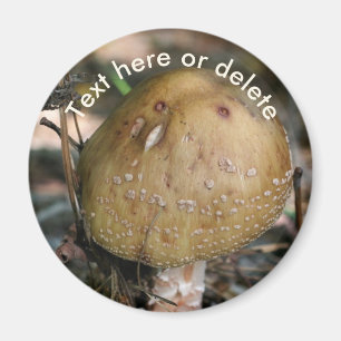 Aimant Champignon de la forêt personnalisé Nature