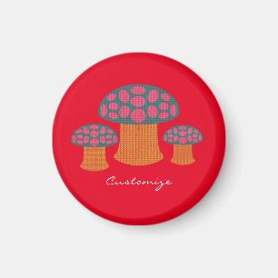 Aimant Champignons Amanita Rouge Thunder_Cove