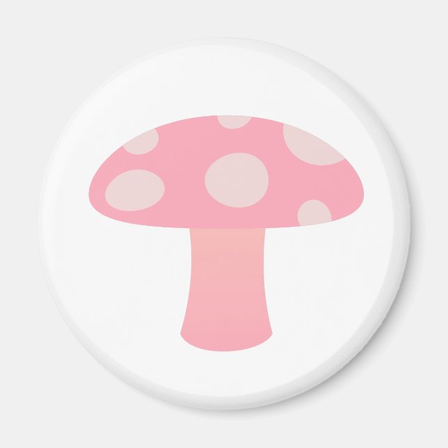 Aimant Champignons roses (Devant)