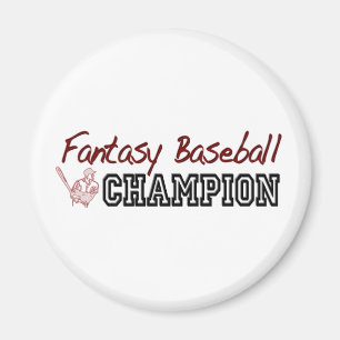 Aimant Champion de base-ball d'imaginaire