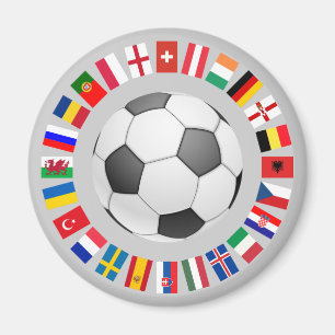 Aimant Championnat européen 2016 du football du football