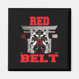 Aimant Championnat Red Belt En Vue !