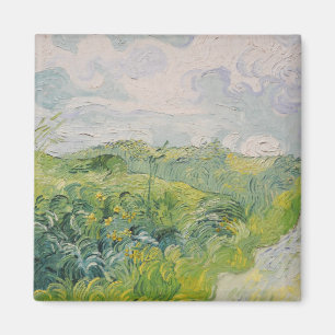 Aimant Champs de blé vert - Van Gogh - c1889