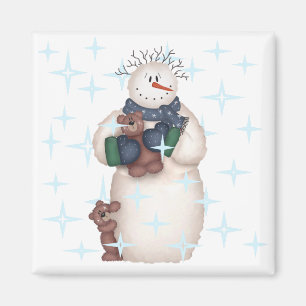 Aimant Chandails et cadeaux Nounours et bonbons