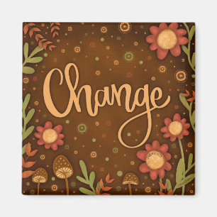 Aimant Changer Plutôt Amusant Floral Moderne Inspirivity