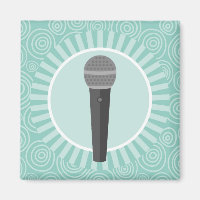 Chanteur Fun Turquoise Swirl