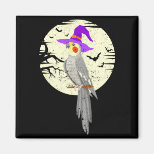 Aimant Chapeau de sorcière d'oiseau Atiel Drôle d'Hallowe
