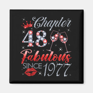 Aimant Chapitre 48 Fabuleux depuis 1977 Femme de 48 ans W