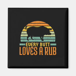 Aimant Chaque Butt Aime Un Fruit Viande Porc Grill Bbq