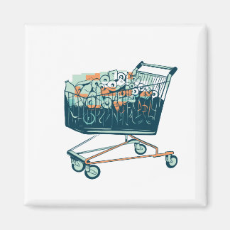 Aimant Chariot à papier toilette