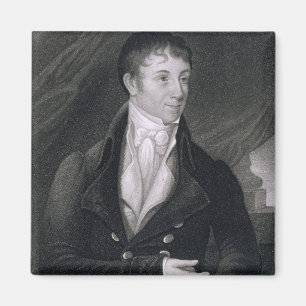 Aimant Charles Brockden Brown (1771-1810) gravé par Joh