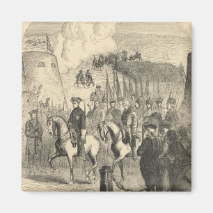 Aimant Charles XII de la Suède entrant dans Copenhague