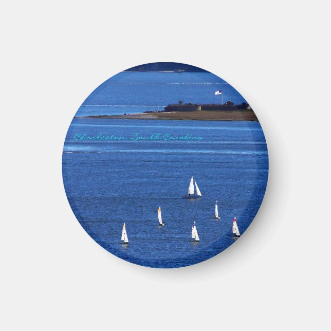 Aimant Charleston, SC Harbour (Devant)