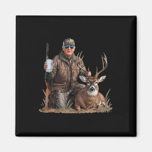 Aimant Chasse au cerf Trump Donald Trump camouflage Old S