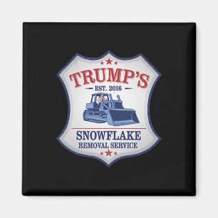 Aimant Chasse-neige Trump Déneigement Trump Enlèvement de
