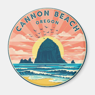 Aimant Chat à Cannon Beach Oregon