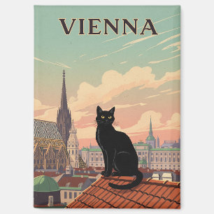 Aimant Chat à Vienne Autriche Voyage